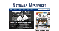 Desktop Screenshot of natomasmessenger.com